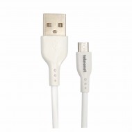 Teknonet TN-DC16 Plastik 100 Cm Micro Şarj ve Data Kablosu (Beyaz)