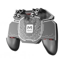 MEMO DL100 Altı Parmak Fanlı Hızlı Soğutma 4000mAh Oyun Konsolu Gamepad Radyatör (Siyah)