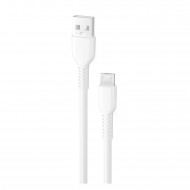 Teknonet TN-DC11 2.4A Plastik 100 Cm Micro Şarj ve Data Kablosu (Beyaz)