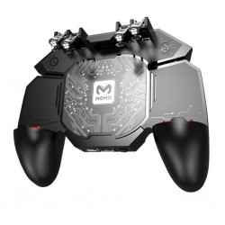 MEMO DL88 Altı Parmak Fanlı Hızlı Soğutma PUBG Oyun Konsolu Gamepad Radyatör (Siyah)