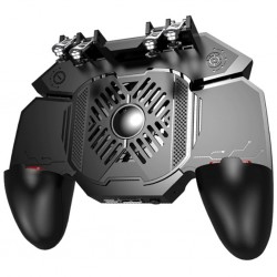MEMO AK88 Altı Parmak Pubg Game Controller Gamepad fanlı 1200mAh (Siyah)