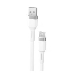 Teknonet TN-DC02 Plastik 100 Cm Micro Şarj ve Data Kablosu (Beyaz)