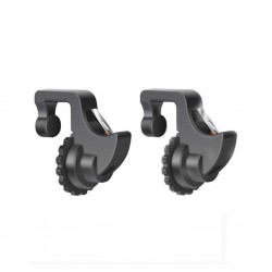 One Pair Profesyonel Joystick Pubg Oyun Ateşleyici Aparat 2 Adet (Siyah)