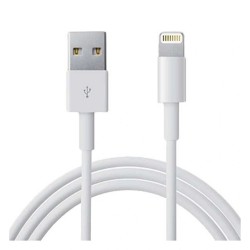 Apple Plastik 200 Cm Lightning Şarj ve Data Kablosu (Beyaz)