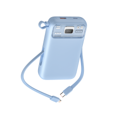 Nettech NT-PW34 20W + 15W PD 15W 10000 MAh Taşınabilir Powerbank (Mavi) 