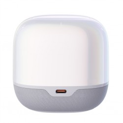 Baseus AeQur V2 Canlı Ses Kaliteli Kablosuz Mini Ses Bombası Hoparlör (Beyaz)