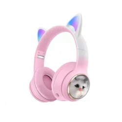 Nettech NT-BTH20 Kablosuz Kulak Üstü Kulaklık (Pembe)