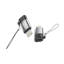 Nettech NT-OT09 Type-c To Lighting Dönüştürücü (Siyah)