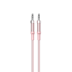 Nettech NT-AC05 3.5mm Plastik 100 Cm Aux Kablo (Pembe)