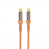 Nettech NT-DC36 60W Plastik 100 Cm Type-C To Type-C Şarj ve Data Kablosu (Turuncu)