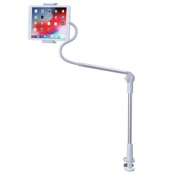 Universal Ayarlanabilir 360 Derece Masa Üstü Tablet Telefon Tutucu (Beyaz)