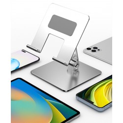 Metal Masaüstü Ayarlanabilir Tablet Tutucu Masa Standı MT1341 (Gri)