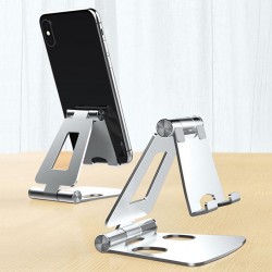 G53 Masaüstü Telefonu Ve Tablet Standı (Gümüş)