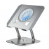 MC S61 360° Dönebilen Soğutucu Masaüstü Laptop Standı (Gümüş)