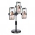 Tripod Üçlü Telefon Tutucu Stand Youtuber, Canlı Yayın Selfie Tiktok Makeup (Siyah)