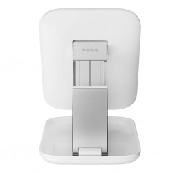 Baseus Seashell Ayarlanabilir Yükseklik Katlanabilir Tablet Standı (Beyaz)