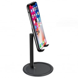 K7 Metal Cep Telefonu Ve Tablet Masaüstü Standı (Siyah)
