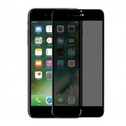 iPhone 6 / 6S Uyumlu Privacy Ön Koruma Hayalet Seramik Nano Ekran Koruyucu (Siyah)