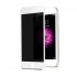 iPhone 7 Plus / 8 Plus Uyumlu Privacy Ön Koruma Hayalet Seramik Nano Ekran Koruyucu (Beyaz)