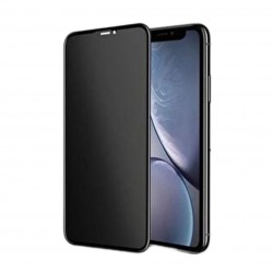 iPhone 11 Pro / X / XS Uyumlu Privacy Ön Koruma Hayalet Seramik Nano Ekran Koruyucu (Siyah)