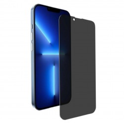 iPhone 13 / 13 Pro Uyumlu Privacy Ön Koruma Hayalet Seramik Nano Ekran Koruyucu (Siyah)