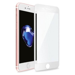 iPhone 6 / 6S Uyumlu Ön Koruma Mat Seramik Nano Ekran Koruyucu (Beyaz)