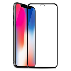 iPhone 11 Pro / X / XS Uyumlu Ön Koruma Mat Seramik Nano Ekran Koruyucu (Siyah)