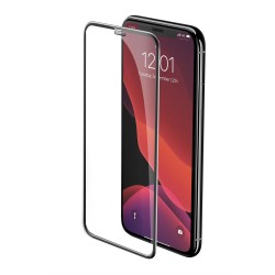 iPhone 11 / XR Uyumlu Ön Koruma Seramik Nano Ekran Koruyucu (Siyah) 