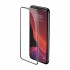  iPhone 11 Pro Max Uyumlu Toz Filtreli HD Temperli Cam Ekran Koruyucu (Siyah)