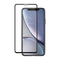 iPhone 12 Pro Max Uyumlu Ön Koruma Seramik Nano Ekran Koruyucu (Siyah)