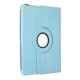 Samsung Galaxy Tab S10 FE Plus 360 Dönen Standlı Kapaklı Kılıf (Mavi)