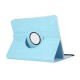 Samsung Galaxy Tab S10 FE Plus 360 Dönen Standlı Kapaklı Kılıf (Mavi)