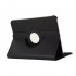 Samsung Galaxy Tab S10 FE Plus 360 Dönen Standlı Kapaklı Kılıf (Siyah)