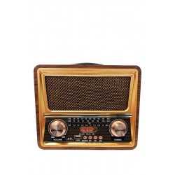 Jopus Morrina II Nostaljik Retro Bluetooth Hoparlör - FM/AM/SW USB/SD Radyo