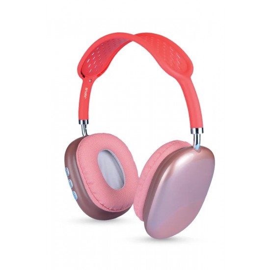 Jopus Acustica Bluetooth V5.0 Mikrofonlu Kulak Üstü Kulaklık (Kırmızı)