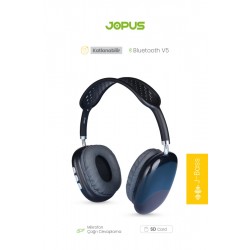 Jopus Acustica Bluetooth V5.0 Mikrofonlu Kulak Üstü Kulaklık (Siyah)