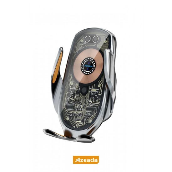 Azeada AZ-C05 15W Hızlı Kablosuz Magsafe Araç İçi Şarj Cihazı ve Telefon Tutucu