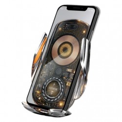 Simex Skylock 15W Kablosuz Hızlı Şarj Cihazı ve Akıllı Telefon Tutucu