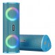 Azeada AZ-S03 Morein Dual RGB Bluetooth Hoparlör (Mavi)