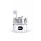Simex Quantum Ai Yapay Zekalı Bluetooth Kulaklık TWS Dijital Göstergeli (Beyaz)