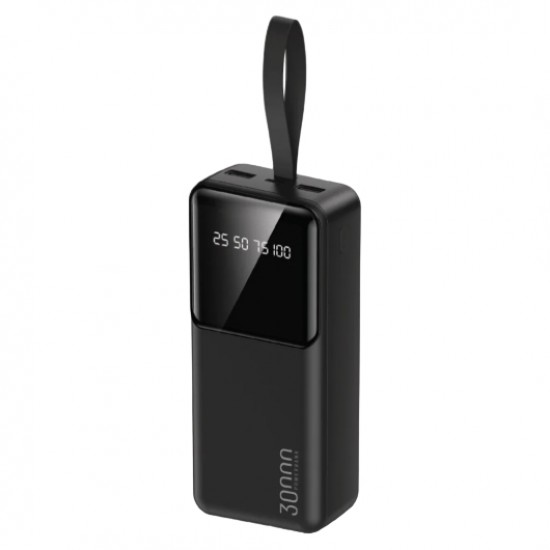 Jopus Urban Max 30.000 mAh Dijital Ekranlı Çift Girişli Powerbank (Siyah)
