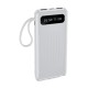 Jopus JP-P11 Urban Plus 10000 mAh Dahili Kablolu ve El Fenerli Dijital Göstergeli Powerbank (Beyaz)