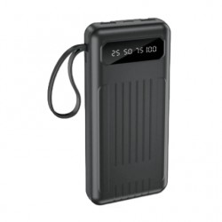 Jopus JP-P11A Urban Plus 20000 mAh Dahili Kablolu ve El Fenerli Dijital Göstergeli Powerbank (Siyah)