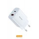 Azeada AZ-A15 33W GaN Hızlı Şarj Adaptörü (Beyaz) Azeada AZ-A15 33W GaN Hızlı Şarj Adaptörü (Beyaz)