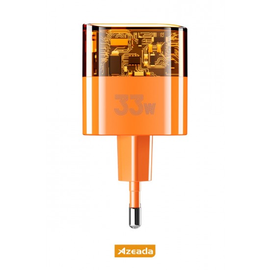 Azeada PD-A88 33W Hızlı Şarj Adaptörü (Turuncu) Azeada PD-A88 33W Hızlı Şarj Adaptörü (Turuncu)