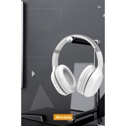 Azeada PD-BH500 Kablosuz Bluetooth Kulak Üstü Kulaklık (Beyaz)
