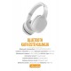 Azeada PD-BH500 Kablosuz Bluetooth Kulak Üstü Kulaklık (Beyaz)