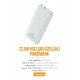 Azeada AZ-P06 22,5W 10000mAh Powerbank (Beyaz) Azeada AZ-P06 22,5W 10000mAh Powerbank (Beyaz)