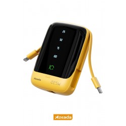 Azeada AZ-P01 22,5W 10000mAh Powerbank (Sarı)