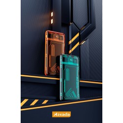 Azeada AZ-P17 22,5W 10000mAh Transparan Powerbank (Turuncu)